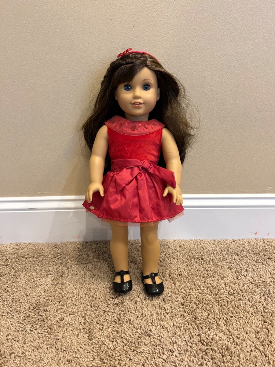 american girl doll holiday dress Outfit AUG26_Peru Cotton Instock