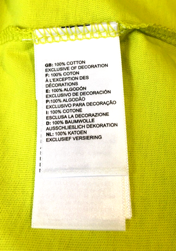 The North Face easy Tee, Sulphur spring green, sz. M , **NWT - Picture 9 of 9