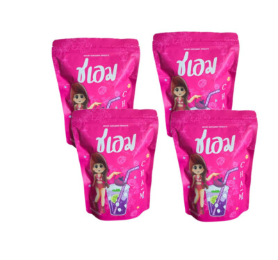 4X CHA-M TEA Dietary Supplement Weight Management Fat Control Burn Block 150g