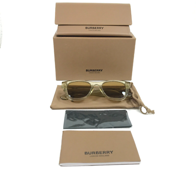 Burberry sunglasses, olive green Amazon.com: BURBERRY Sunglasses BE 4349 394671 Eldon Green  main image 3