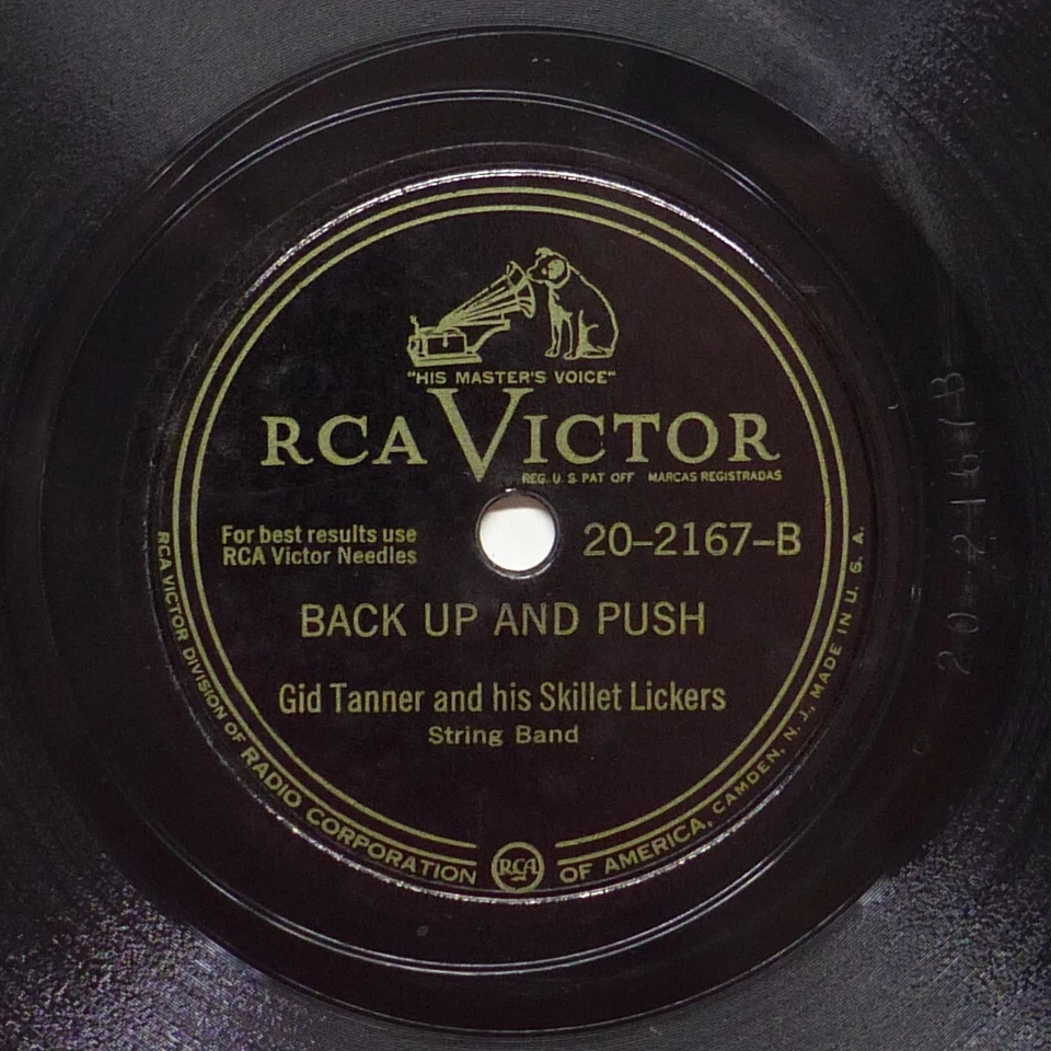 78 RPM RCA Victor 20-2167 Gid Tanner & His Skillet Lickers Down Yonder/Back Up - Image 3 of 4