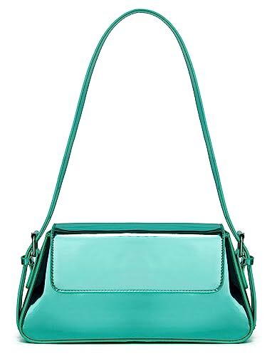 Evening Bag Women Y2k Silver Purse Hobo Bag Tote Handbag Satchel Bag A Green