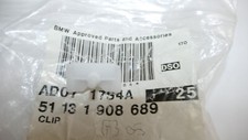 BMW Clamp for Door Body Mouldings 51131908689