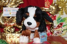 WEBKINZ BERNESE MOUNTAIN DOG.COMES WITH SEALED/UNUSED CODE/TAG.NICE GIFT