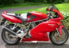 motorcycle Techspec Tank Grips DUCATI 900 SUPER SPORT  62-0085-HF MATERIAL