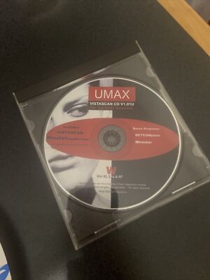 Umax vistascan CD V1.01U