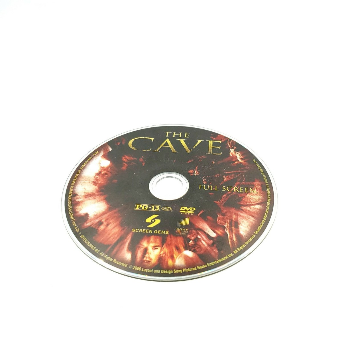 The Cave Full DVD Format Movie Screen PG-13 Screen Gems Sony