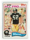 1982 TOPPS MIKE WEBSTER #222 STEELERS ALL PRO