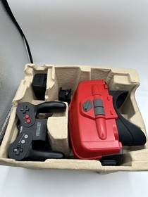 Nintendo Virtual Boy Console - Red and Black! With AC Adaptor Set! Tested Works!