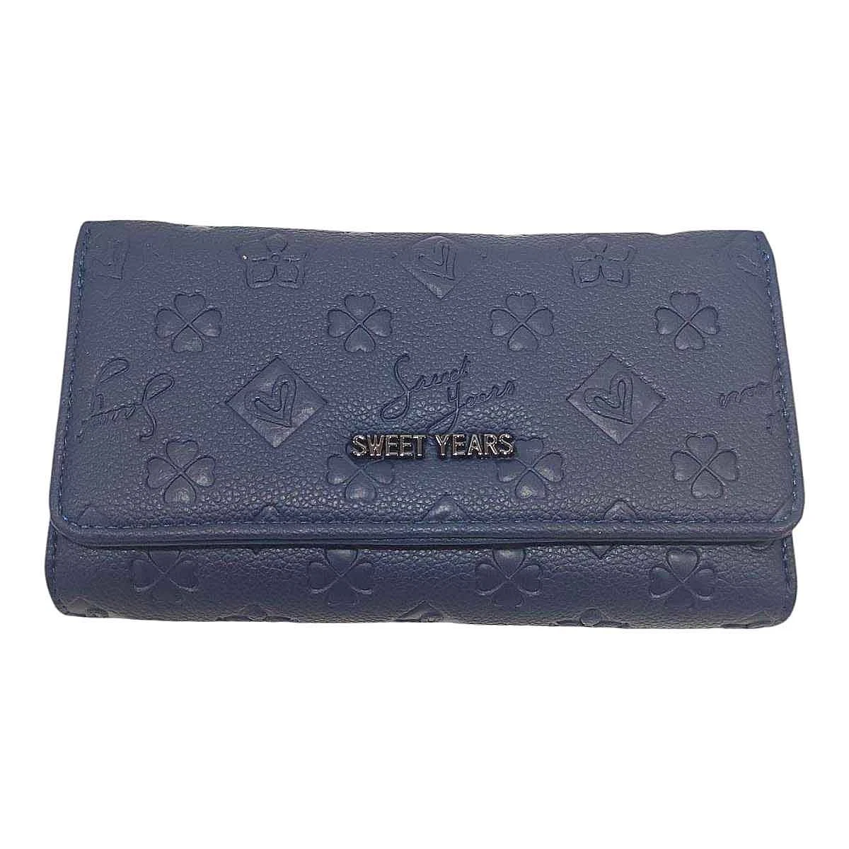Portafoglio Lungo Da Donna In Pelle PU Con Cerniera – Capiente Per Cellulare, Carte E Banconote – Eleganza Classica Nero - 2