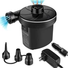 Portable 12V Electric Air Pump Quick Fill for Inflatables Bed Pool Float Raft
