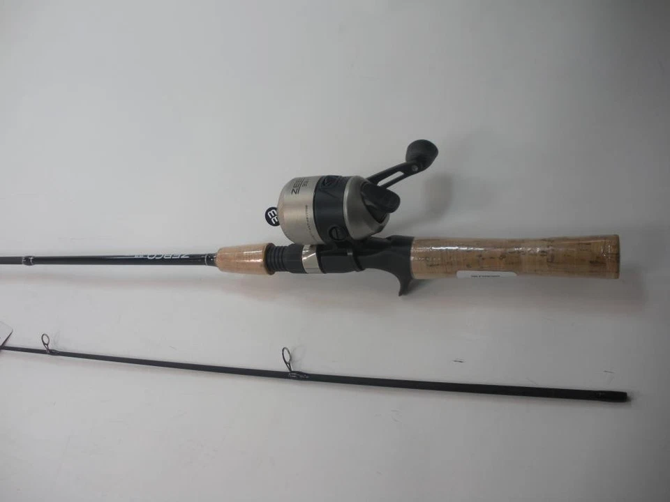 Zebco 2139257 33MCC562L 33 Micro Cast Reel 5 ft 6" 2pc Rod Combo Cork Handle - Image 2 of 4