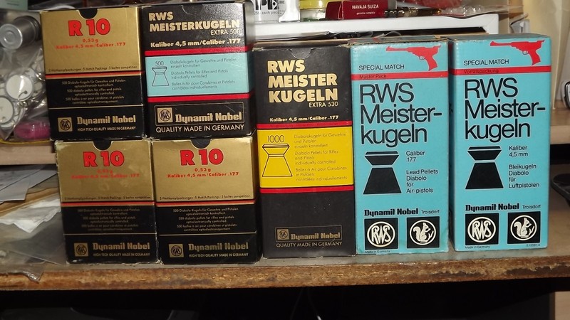 RWS R10 Rifle and Special Pistol Match  pellets - Old inventory (4800 pellets)