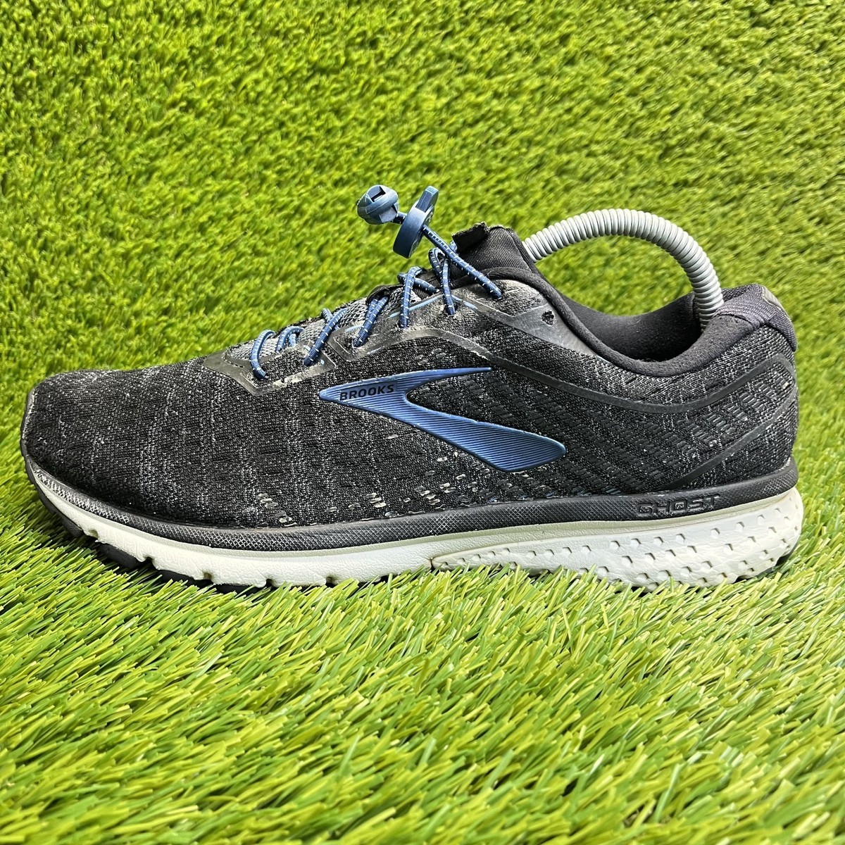 Brooks Ghost 12 Mens Running Shoes Black Grey Blue 1103161D058 Size 11 Medium D Brooks Ghost 12 Men main image 3