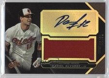 2016 Topps Triple Threads Unity Jumbo Relics 70/99 Dariel Alvarez Auto 1v1