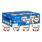 Chobani Nonfat Greek Yogurt Fruit On The Bottom Variety Pack, 5.3 oz., 16 ct.