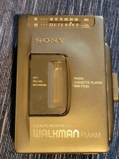 Sony Walkman WM-FX30 cassette player Black With Headphones tested,working 