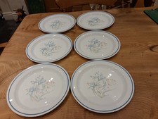 Vintage Pyrex Irys Dinner Plates Set of 6 26CM Retro 1970s