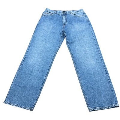 Calvin Klein Jeans Mens 36 Medium Wash Straight Leg 100% Cotton Blue Denim