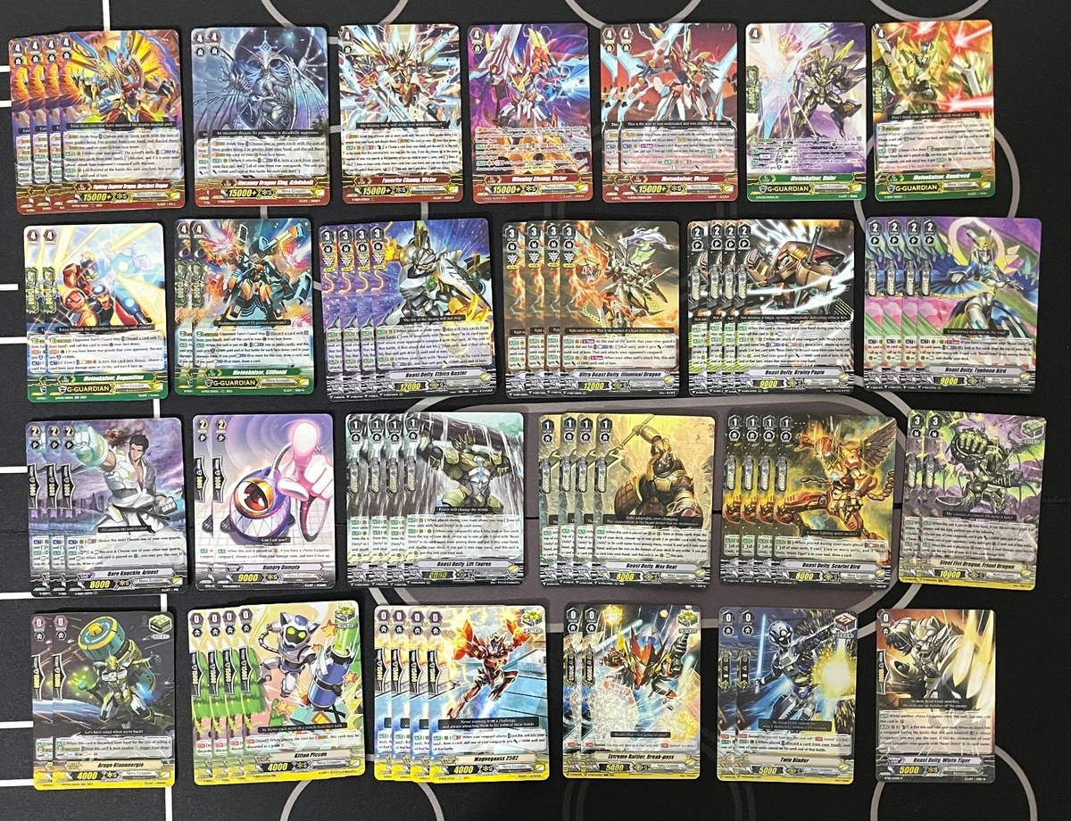 Cardfight!!! Vanguard TCG Bushiroad Player-Built Collectible Card