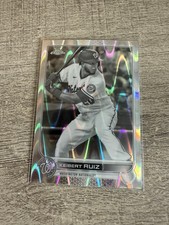 KEIBERT RUIZ Nationals 2022 Topps Chrome Black & White RayWave Refractor #218