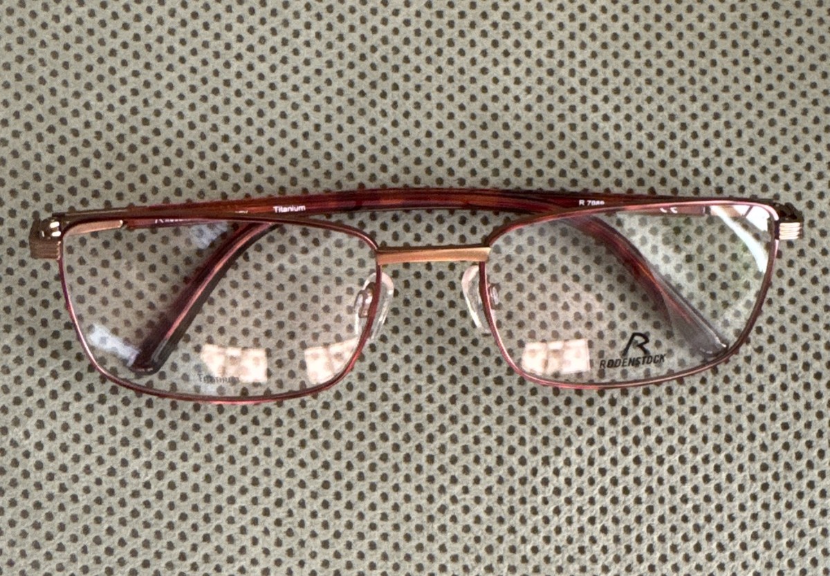 Authentic Rodenstock Germany Titanium Eyewear R 7089 D Eyeglasses