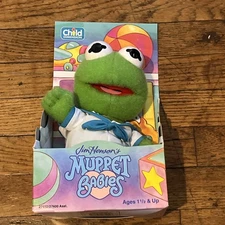 NEW Vintage Muppet Babies Baby Kermit - Child Dimension - Jim Henson’s Prod