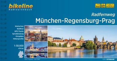 München-Regensburg-Prag Radfernweg | Esterbauer Verlag | Deutsch | Taschenbuch