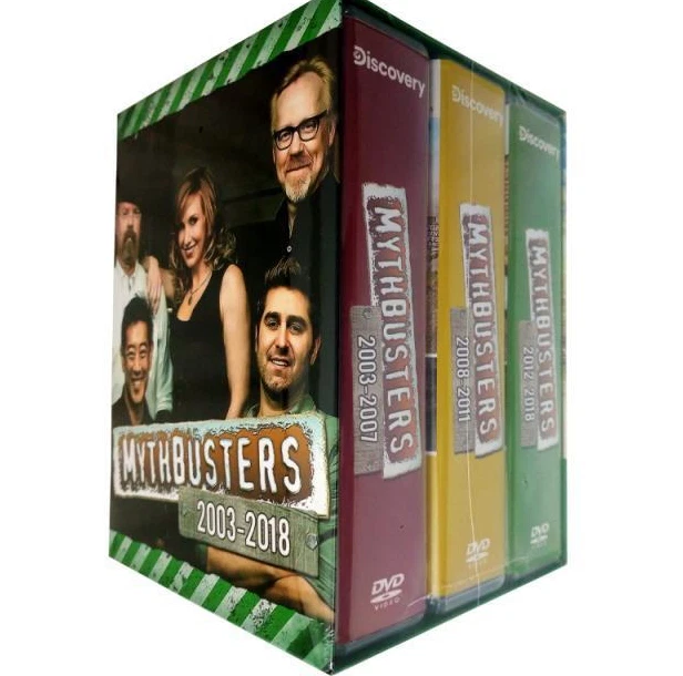 MythBusters: The Complete TV Series (DVD, 74-Disc Box Set) Free Ship - Bild 1 von 1