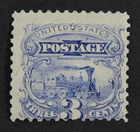 CKStamps: US Stamps Collection Scott#114 3c Pictorial Mint NH OG