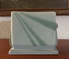 ROSEVILLE FUTURA BLUE SUNRAY VASE ART DECO POTTERY GEOMETRIC SPACE AGE READ