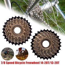 Bike MTB Gear Freewheels 7 Speed 14-28T/8 Speed 13-28T for Shimano And Sram UK