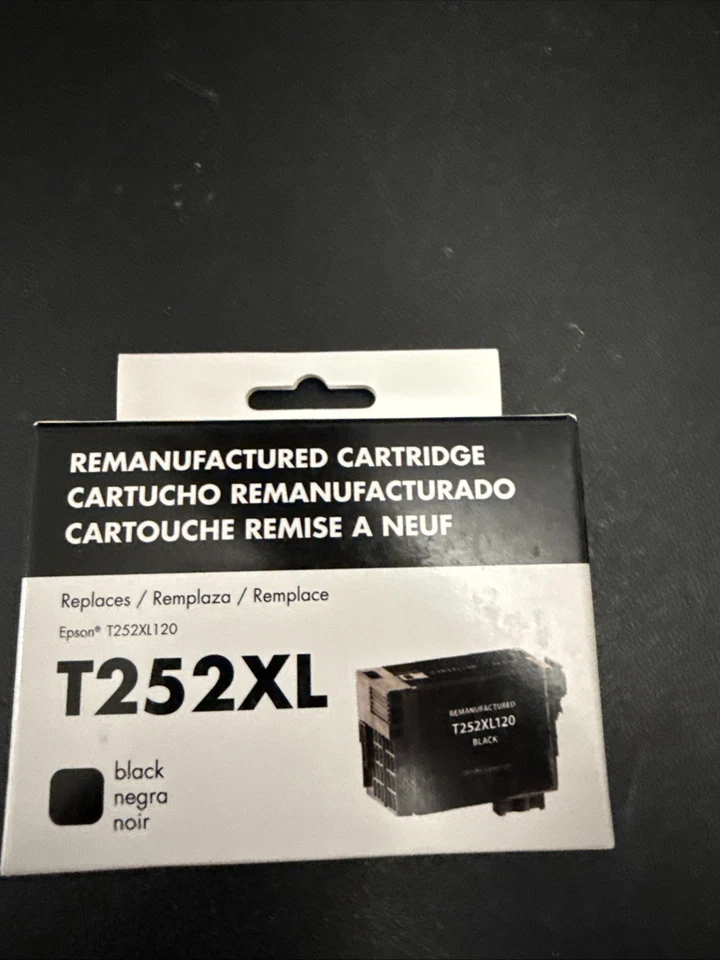 Re. Cartucho Fabricado Epson T252XL129, Negro XL (12/2024) Foto 2 de 4