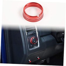 for Dodge RAM Aluminum Headlight Headlamp Switch 10-17Headlight 10-17 Red