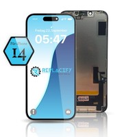 Iphone 14 Display Soft Oled Schwarz Bildschirm Ersatz Touchscreen Neu