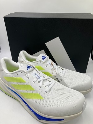 Adidas Men's Supernova Rise 2 M Running Shoes, White/Zero /Lime. US 12, IH8662