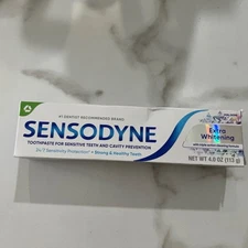 Sensodyne Extra Whitening Toothpaste 4Oz Each.                             342