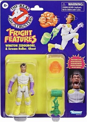 NEW Hasbro F9892 Ghostbusters Fright Features WINSTON ZEDDEMORE Figure Toy