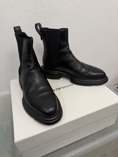 Armani Stiefeletten Boots gr 37 Schwarz Top Z...