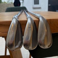 PING Glide 2.0 Wedge Set 50/12 54/12 60/10 RH X Stiff Steel Shafts Silver