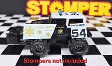    WATERSLIDES Decals for 54 POLICE JEEP Schaper Stomper 4x4 Truck Gen 2 READ
