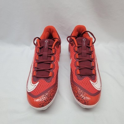 Nike Alpha Huarache Elite 4 Low Baseball Cleats Red Men display picture 2