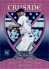Miguel Andujar 2018 Panini Chronicles Crusade Pink #9 23/25
