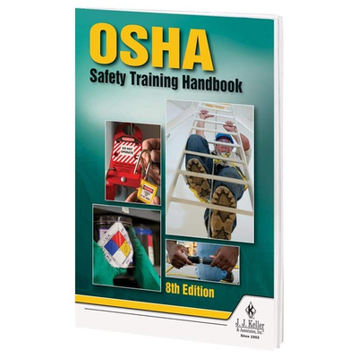 #ad OSHA Safety Training Handbook 8th Edition 5.25quot;W x 8.25quot;H English Softbo... $7.27