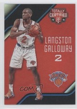 2015-16 Panini Totally Certified Mirror Red 124/149 Langston Galloway #111 0q0