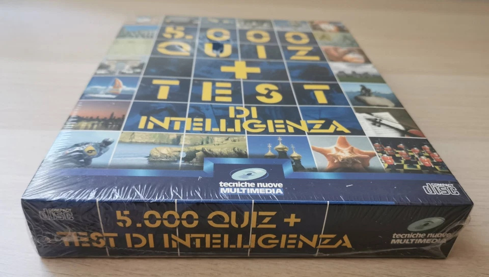 5000 Quiz + Test di Intelligenza PC Big Box Tecniche Nuove Italiano Sigillato - Immagine 2 di 4
