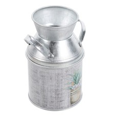 Household Vase Flower Arrangement Fashion Decorative Metal Bucket