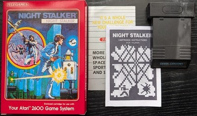 Night Stalker / Dark Cavern - Atari 2600 VCS - Originalverpackt & Komplett!
