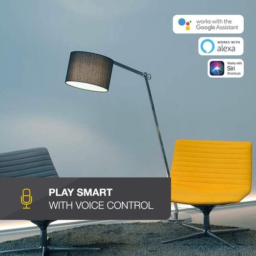 SLV LED Smart PLAY WiZ 6,8W E14 matt 400lm CCT 2700K-6500K dimmbar Alexa Wi-Fi - Bild 3 von 3