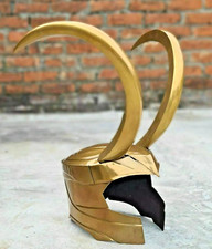 Loki Helmet Thor Ragnarok Movie Helmet 18 Gauge Mild Steel Helmet Wearable